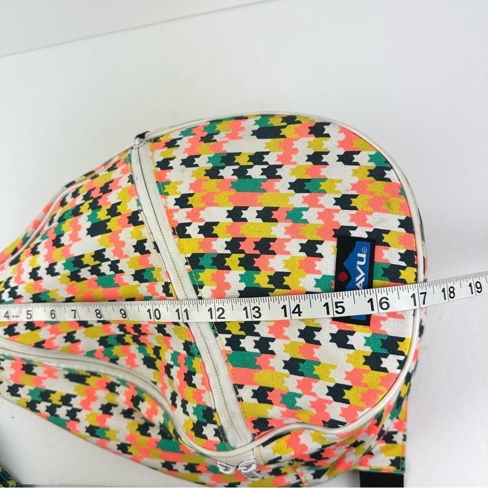 Kavu Rope Sling Bag‎ Canvas Shoulder Bag Large Backpack Travel - Picture 7 of 9
